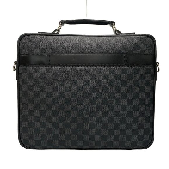 Auth LOUIS VUITTON Steve N58030 Damier Graphite MB2190 Business Bag - Picture 2 of 15